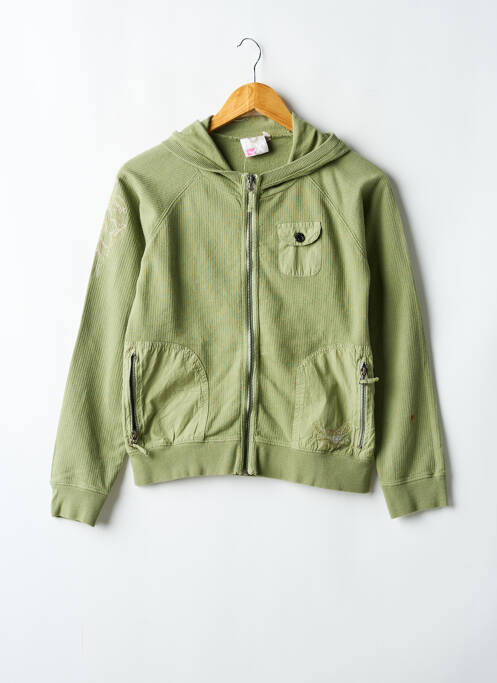 Veste casual coupe droite vert ROXY fille