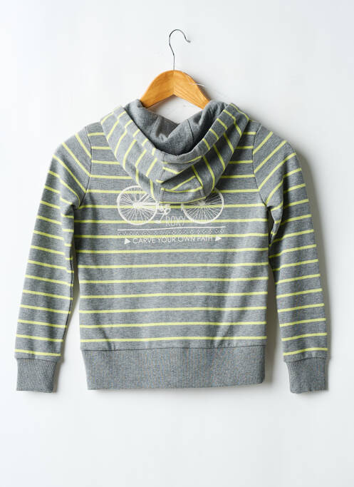 Veste casual coupe droite gris ROXY GIRL fille