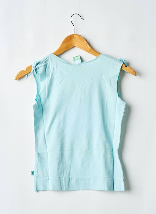 Débardeur coupe cintrée sans manche bleu ROXY GIRL fille