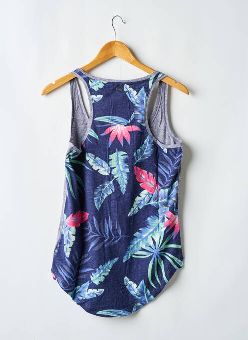 Débardeur col rond sans manche bleu ROXY femme