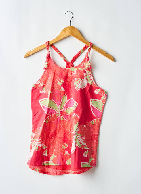 Top sans manche sans manche rouge ROXY fille