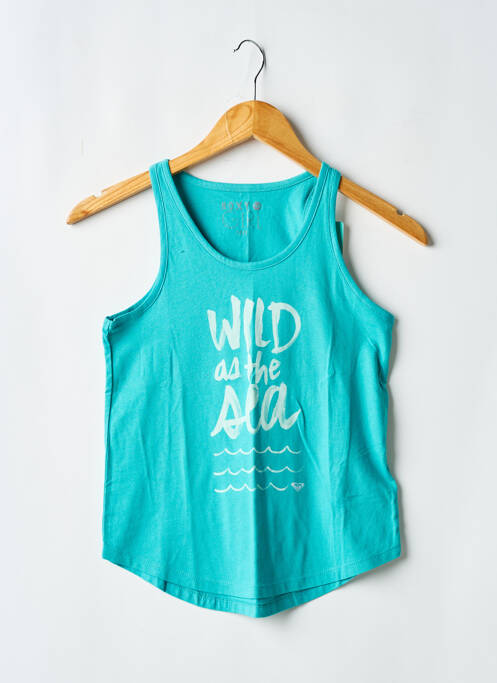 Débardeur bleu ROXY GIRL pour fille