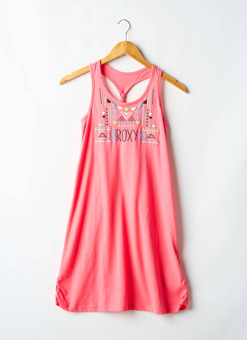 Robe courte rose ROXY GIRL pour fille