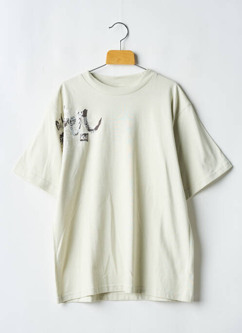 T-shirt beige QUIKSILVER pour garçon