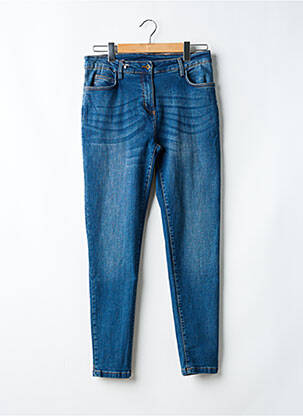 Jeans coupe slim stretch taille normale bleu WEIRD FISH femme