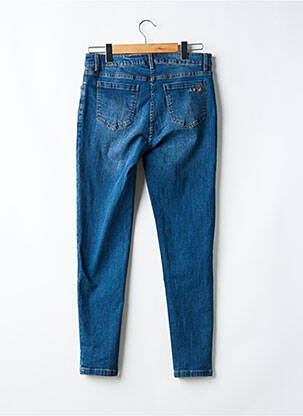 Jeans coupe slim stretch taille normale bleu WEIRD FISH femme