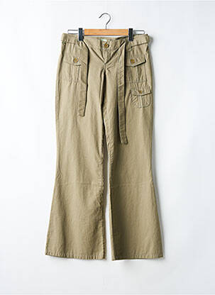 Pantalon flare taille basse taille basse vert ROXY femme