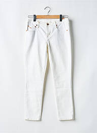 Jeans coupe slim taille basse taille basse blanc QUIKSILVER femme
