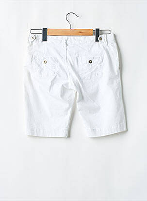 Bermuda taille à pinces taille normale blanc ROXY femme
