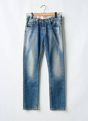 Jeans coupe slim stretch taille ajustable bleu ROXY fille