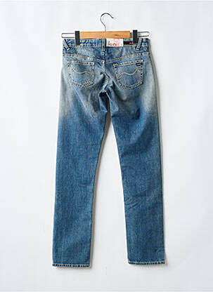 Jeans coupe slim stretch taille ajustable bleu ROXY fille