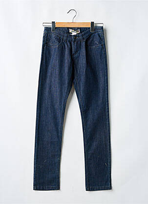Jeans coupe slim stretch taille ajustable bleu ROXY GIRL fille