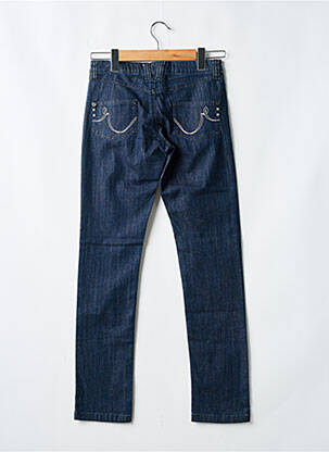 Jeans coupe slim stretch taille ajustable bleu ROXY GIRL fille