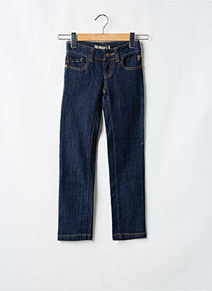 Jeans coupe slim stretch taille ajustable bleu ROXY GIRL fille