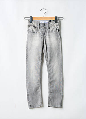Jeans coupe slim taille basse taille ajustable gris LEVI'S garçon