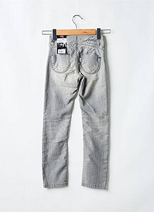 Jeans coupe slim taille basse taille ajustable gris LEVI'S garçon