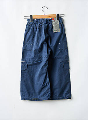 Bermuda tissage popeline taille élastique bleu QUIKSILVER garcon
