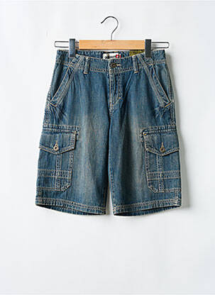 Bermuda tissage denim taille ajustable bleu QUIKSILVER garcon