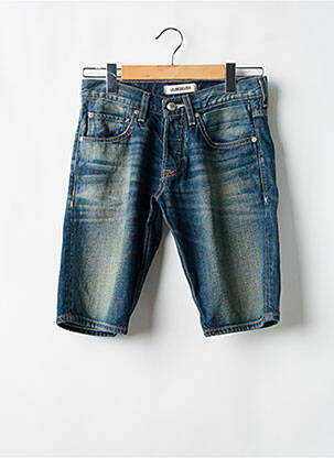 Bermuda tissage denim taille normale bleu QUIKSILVER homme