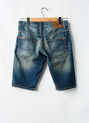 Bermuda tissage denim taille normale bleu QUIKSILVER homme