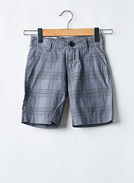 Bermuda tissage popeline taille ajustable gris QUIKSILVER garcon