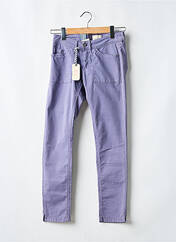 Jeans coupe slim violet QUIKSILVER pour femme seconde vue