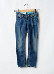 Jeans coupe slim bleu ROXY pour fille seconde vue