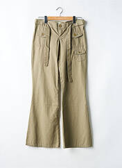 Pantalon flare vert ROXY pour femme seconde vue