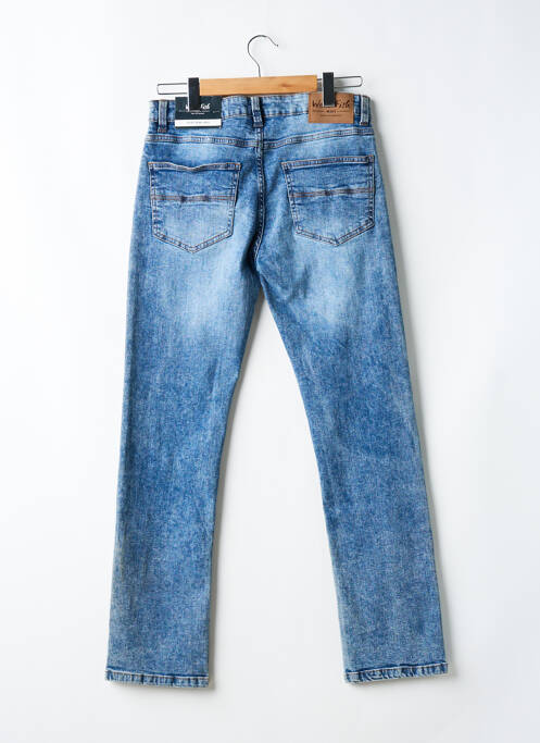 Jeans coupe slim stretch taille normale bleu WEIRD FISH femme