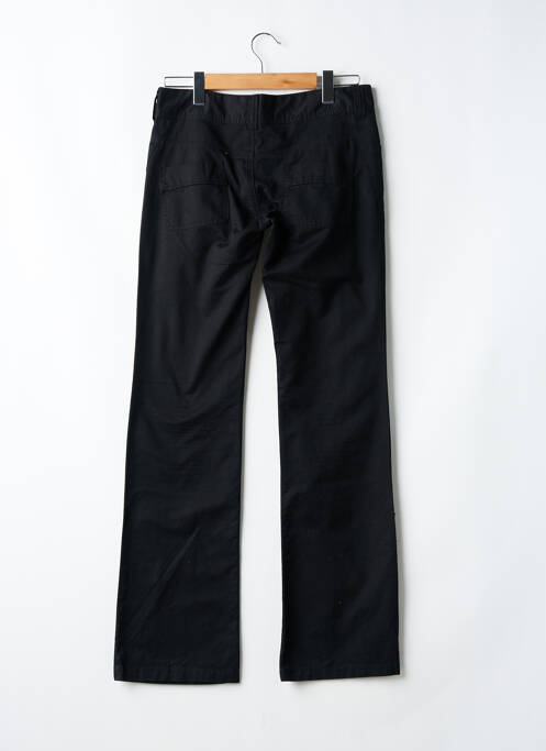 Pantalon droit tissage popeline taille basse noir ROXY femme