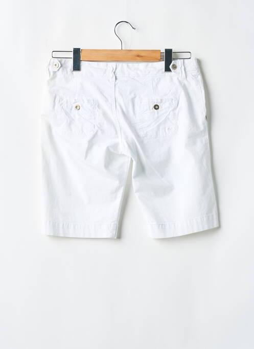 Bermuda taille à pinces taille normale blanc ROXY femme