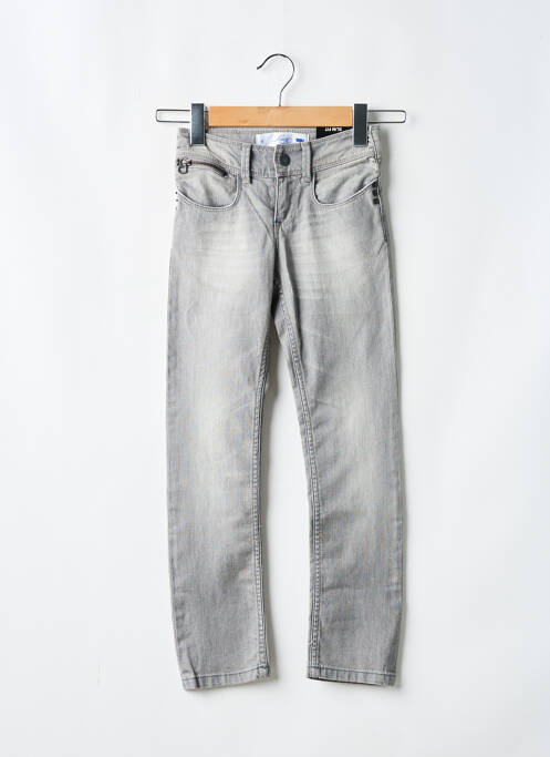 Jeans coupe slim taille basse taille ajustable gris LEVIS garcon