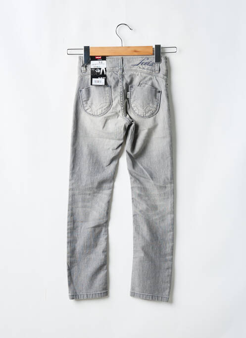 Jeans coupe slim taille basse taille ajustable gris LEVIS garcon