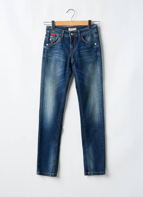 Jeans coupe slim taille basse taille basse bleu CHIPIE femme