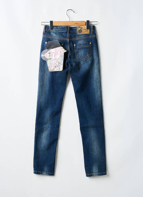 Jeans coupe slim taille basse taille basse bleu CHIPIE femme
