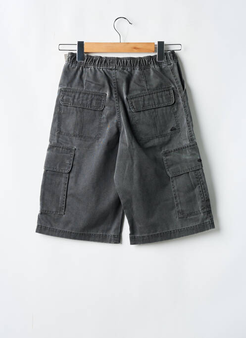 Bermuda tissage denim taille élastique gris QUIKSILVER garcon