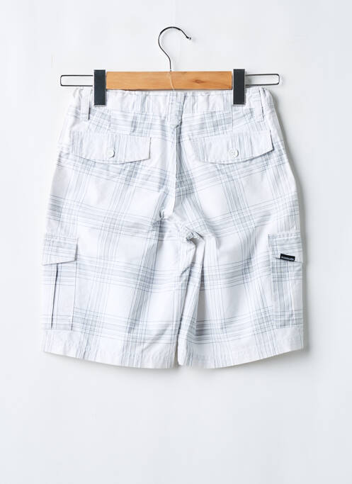 Short tissage popeline taille normale blanc QUIKSILVER homme