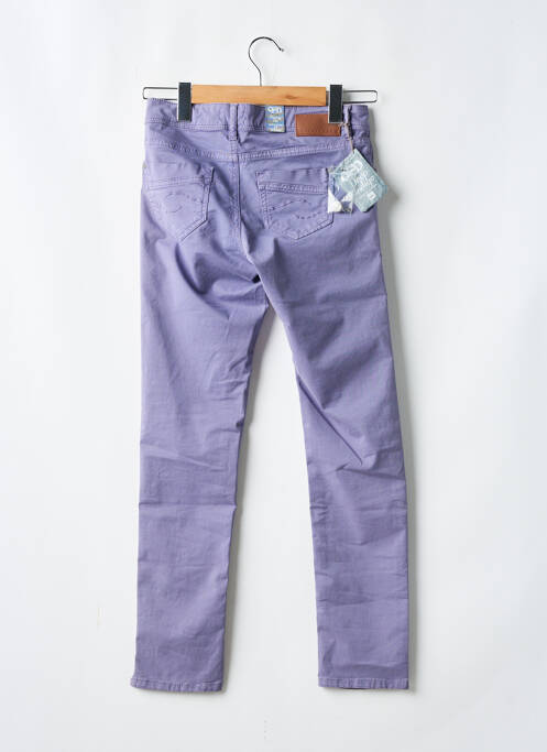 Jeans coupe slim violet QUIKSILVER femme