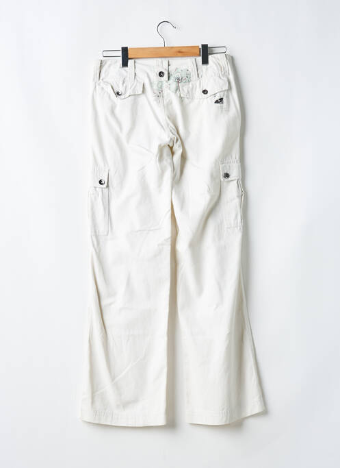 Pantalon cargo blanc ROXY femme