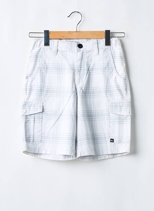 Short blanc QUIKSILVER pour homme