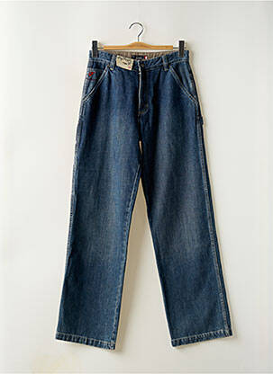 Jeans coupe droite stretch taille ajustable bleu QUIKSILVER garçon