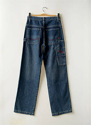 Jeans coupe droite stretch taille ajustable bleu QUIKSILVER garçon