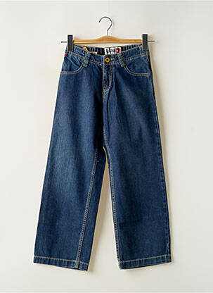 Jeans coupe droite taille élastique taille élastique bleu QUIKSILVER garçon