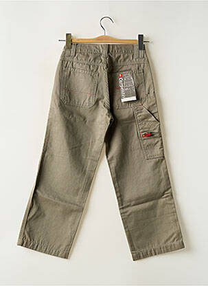 Pantalon droit coupe droite taille ajustable vert QUIKSILVER garcon
