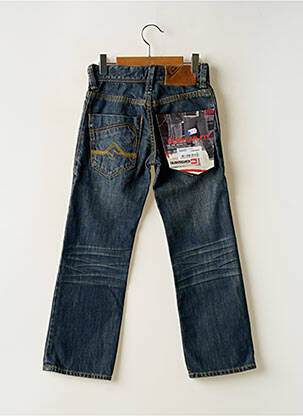 Jeans coupe droite stretch taille ajustable bleu QUIKSILVER garçon