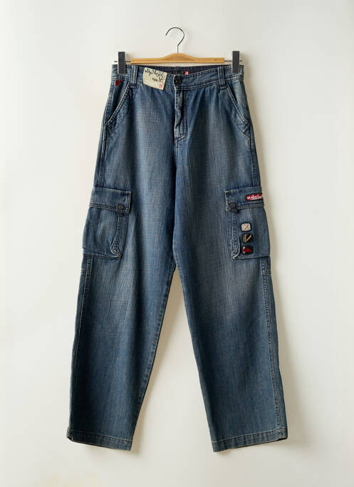 Jeans coupe droite stretch taille ajustable bleu QUIKSILVER garcon