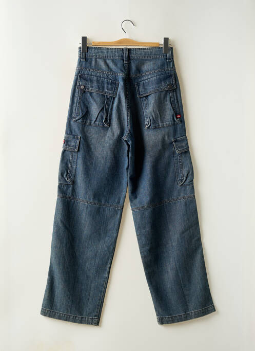 Jeans coupe droite stretch taille ajustable bleu QUIKSILVER garcon
