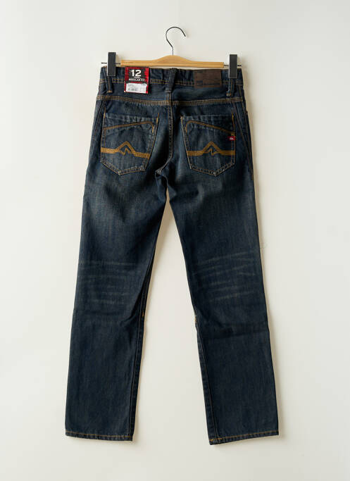 Jeans coupe droite stretch taille ajustable bleu QUIKSILVER garcon