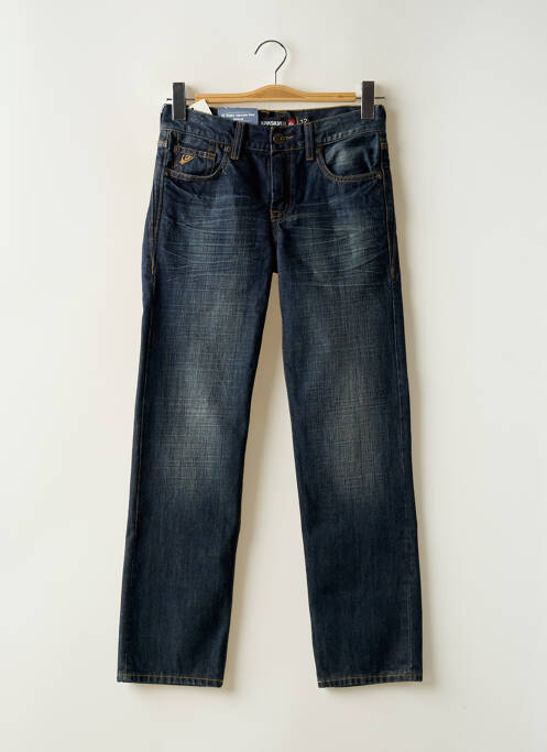 Jeans coupe droite stretch taille normale bleu QUIKSILVER homme