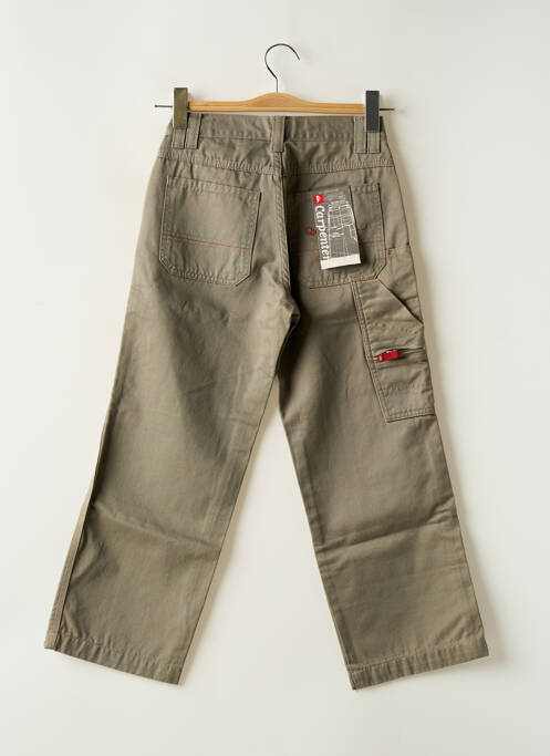 Pantalon droit coupe droite taille ajustable vert QUIKSILVER garcon
